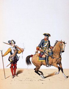 Fransız kraliyet birlikleri, c1750 1887