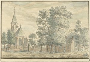Hilversum'daki yüz by A. Masurel
