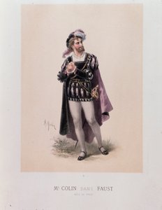 Mösyö Colin, Faust rolünde, Charles Gounod
