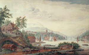 Ren Nehri manzarası by A. Rademaker