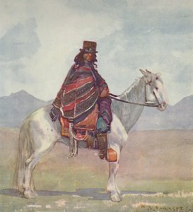 Bir Araukan Kızılderilisi, 1916