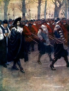 Kral Charles, Londra sokaklarında son kez yürüdü, 1649, 1905.