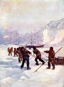Gemilere Terör ve Erebus, 1847, 1905 adı verildi. by A. S. Forrest
