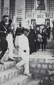 " Duce " albümü: Benito Mussolini Sicilya