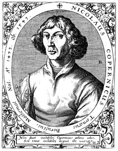 Nicolas Copernicus, Polonyalı astronom, 1645 by A. de Bry