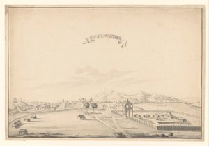 Salatiga t Fort Salatiga kalesinin görünümü (nesnedeki başlık)