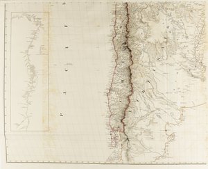 Güney Amerika'nın Fiziksel ve Siyasi Bölümlerinin Ana Hatları by Aaron Arrowsmith