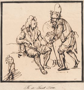 Bir Bahçıvan ve Bir Beyefendi by Abbé de Saint Non Jean Claude Richard