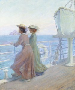 Nearing Home, 1905 dolayları (tuval üzerine yağlı boya)