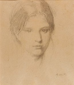 Sanatçının Kızının Portresi, Mary by Abbott Handerson Thayer