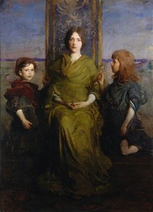 Bakire Enthroned, 1891.