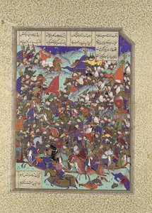 Kai Khusrau, Makran Ordusunu Yendi, Şehname Kitabı