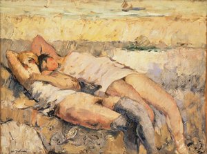 İki Arkadaş, 1925 civarı by Abel Bertram