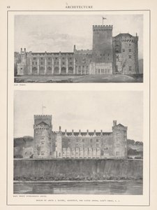 Castle Gould, Hempstead House, 1904  by Abner J. Haydel
