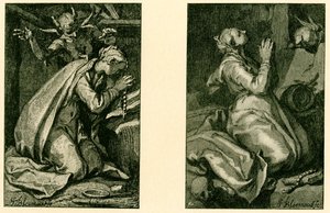 Kutsal tövbekarlar by Abraham Bloemaert