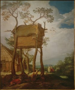 Tobias ve Melek ile Manzara by Abraham Bloemaert