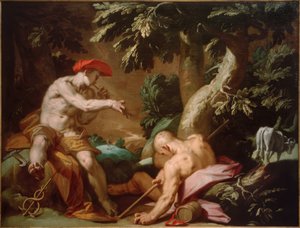 Merkür, Argus ve Io by Abraham Bloemaert