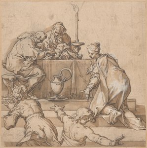 Sünnet by Abraham Bloemaert
