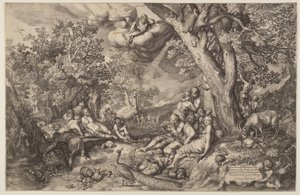Altın Çağ by Abraham Bloemaert