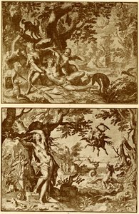 Venüs ve Adonis by Abraham Bloemaert