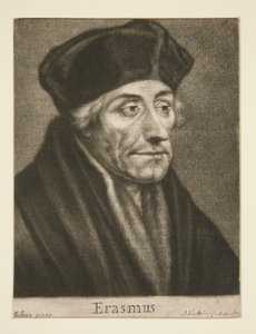 Rotterdam Erasmusu by Abraham Blooteling