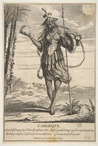 Amerika LAmeric. by Abraham Bosse