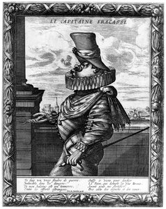 Kaptan Fracasse, c120-1670 1924 by Abraham Bosse