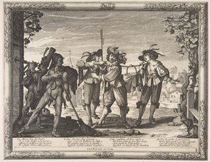 Çarivari, K. 1633. by Abraham Bosse