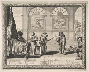 Çocukluk, 1636. by Abraham Bosse