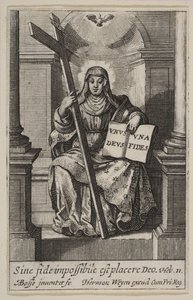 İnanç, 1636. by Abraham Bosse
