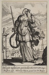Adalet, 1636. by Abraham Bosse