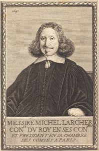 Michael Larcher by Abraham Bosse
