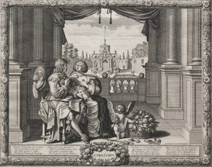 Dört mevsim by Abraham Bosse