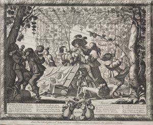 Dört Mevsim: Sonbahar by Abraham Bosse