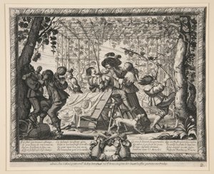 Dört Mevsim: Sonbahar by Abraham Bosse