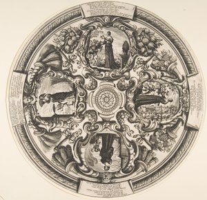 Four Seasons, 17. yüzyılın ortalarından sonlarına kadar. by Abraham Bosse
