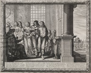 Müsrif Oğul: Bayram için Giyinme by Abraham Bosse