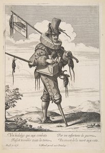 Ratcatcher, 17. yüzyılın ortalarından sonlarına kadar. by Abraham Bosse
