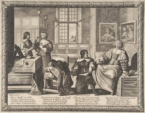 Ayakkabıcı, 1632-33. by Abraham Bosse