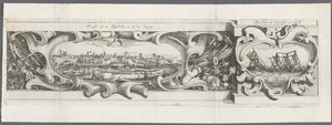 La Rochelle Kuşatması: Levha 16, 1628-1630. by Abraham Bosse