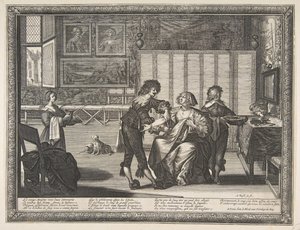 Cerrah La Saignée, 1632. by Abraham Bosse