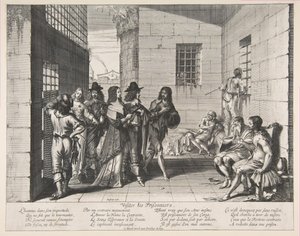 Ziyaret Mahkumları, 1635. by Abraham Bosse