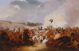 Cromwell askerleri savaşa yönlendiriyor by Abraham Cooper