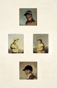 Jokey Çalışmaları (tuval üzerine yağlı boya) by Abraham Cooper
