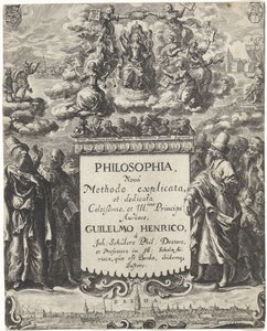 Felsefe Alegorisi Başlık sayfası: Schuler, Johannes. Felsefe (...), 1663 by Abraham Dircksz. Santvoort