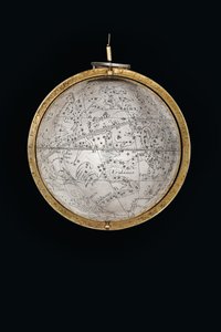 Herkül ve Atlas tarafından desteklenen iki olağanüstü karasal ve göksel küre, Augsburg, 1697-99 by Abraham Drentwett