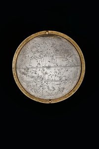 Herkül ve Atlas, Augsburg tarafından desteklenen iki olağanüstü karasal ve göksel küre by Abraham Drentwett