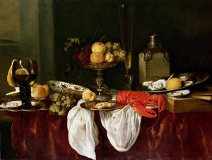 Still Life with lobster 