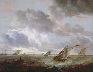 Bilinmeyen resim by Abraham Hendricksz van Beyeren