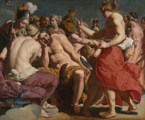 Jüpiter, Venüs tarafından Azarlandı, c. 161213.